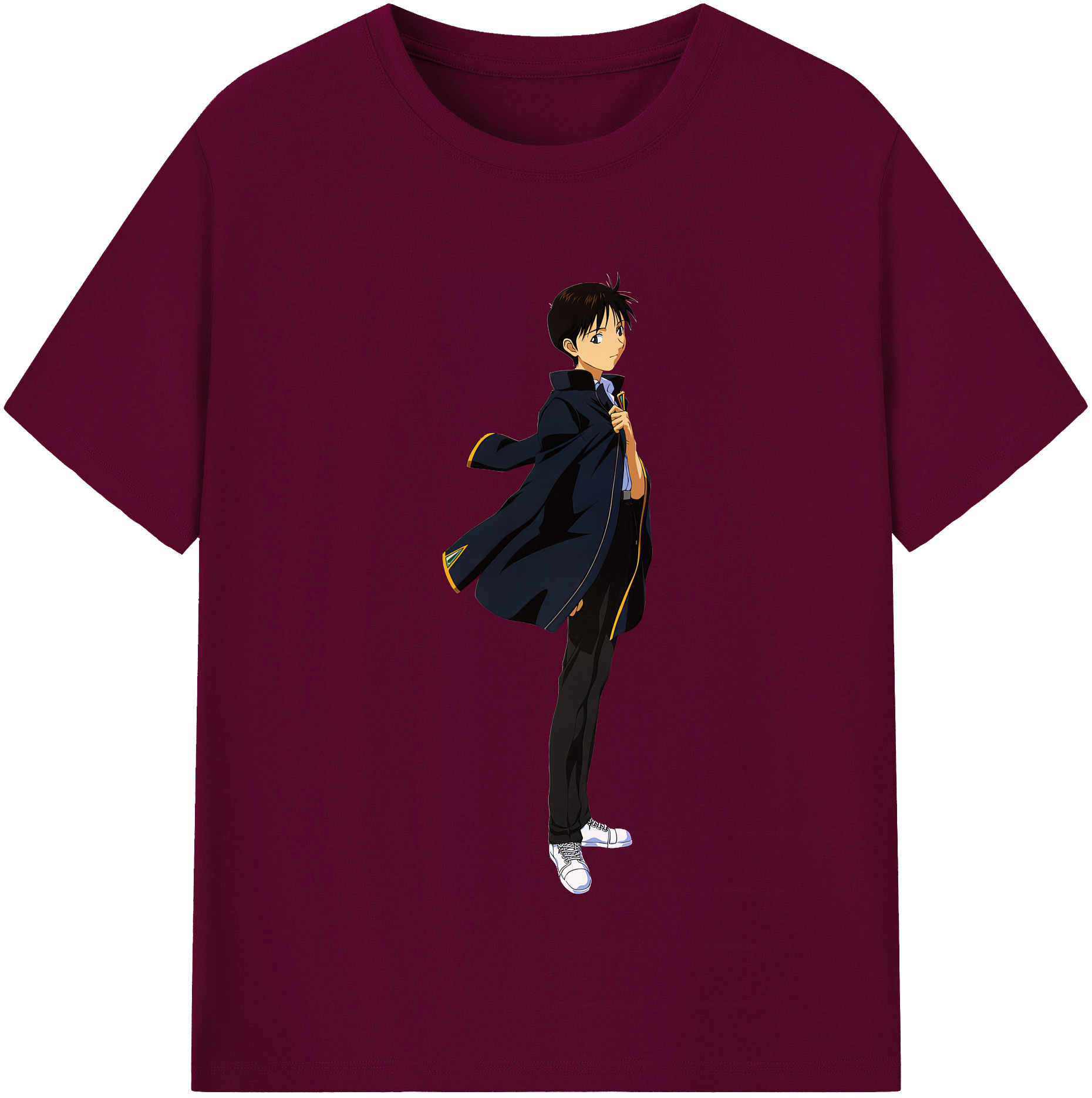 （画像用） EVA 新世紀エヴァンゲリオン レディースカジュアルプリントTシャツ（綿100％）